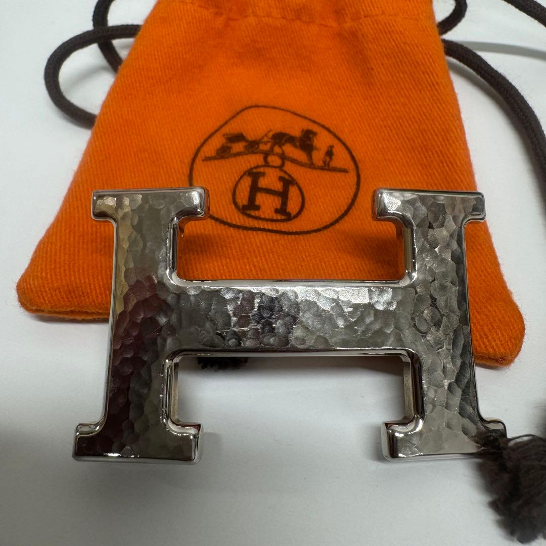 エルメス コンスタンス ベルトバックル シルバー