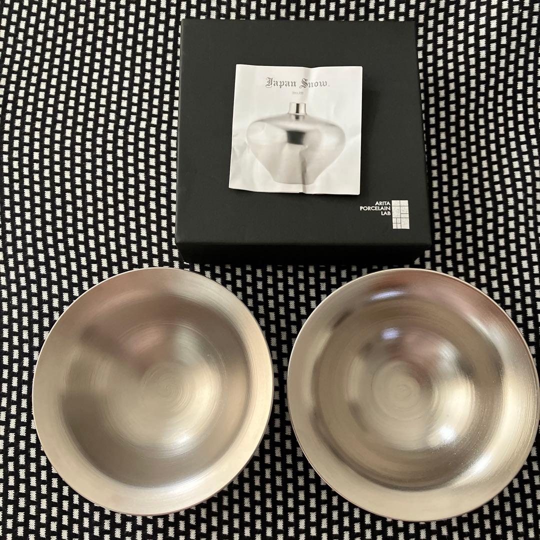 アリタポーセリンラボ　シャパンスノー　18cm ２枚