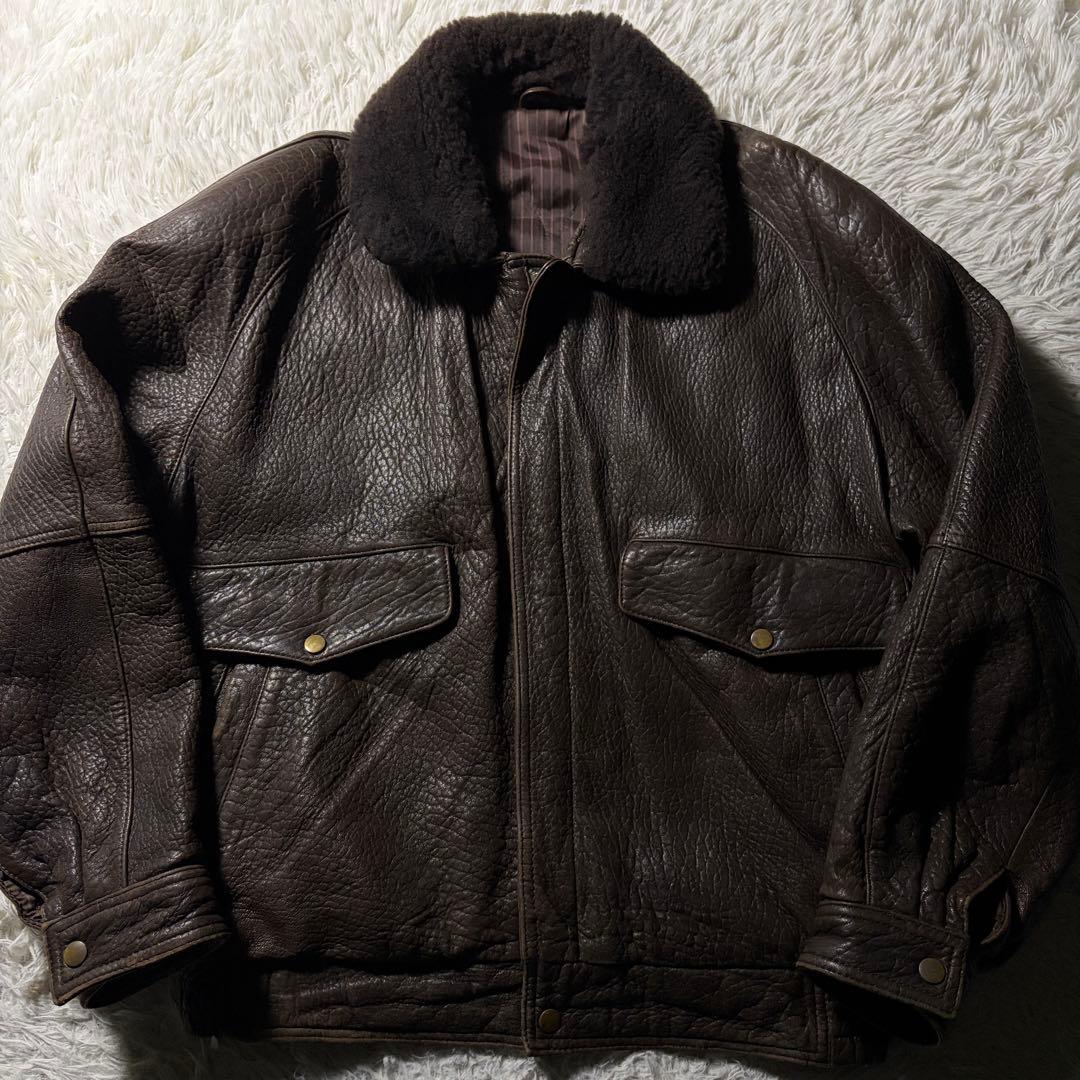 y*u様 【雰囲気抜群】VINTAGE フライトジャケット　 G-1 羊革　ラム