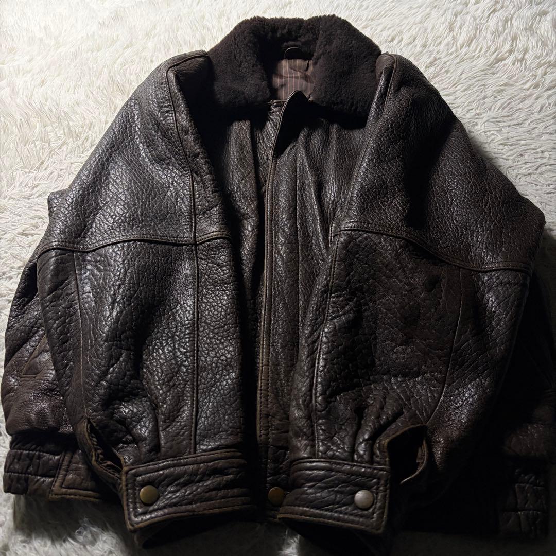 y*u様 【雰囲気抜群】VINTAGE フライトジャケット　 G-1 羊革　ラム