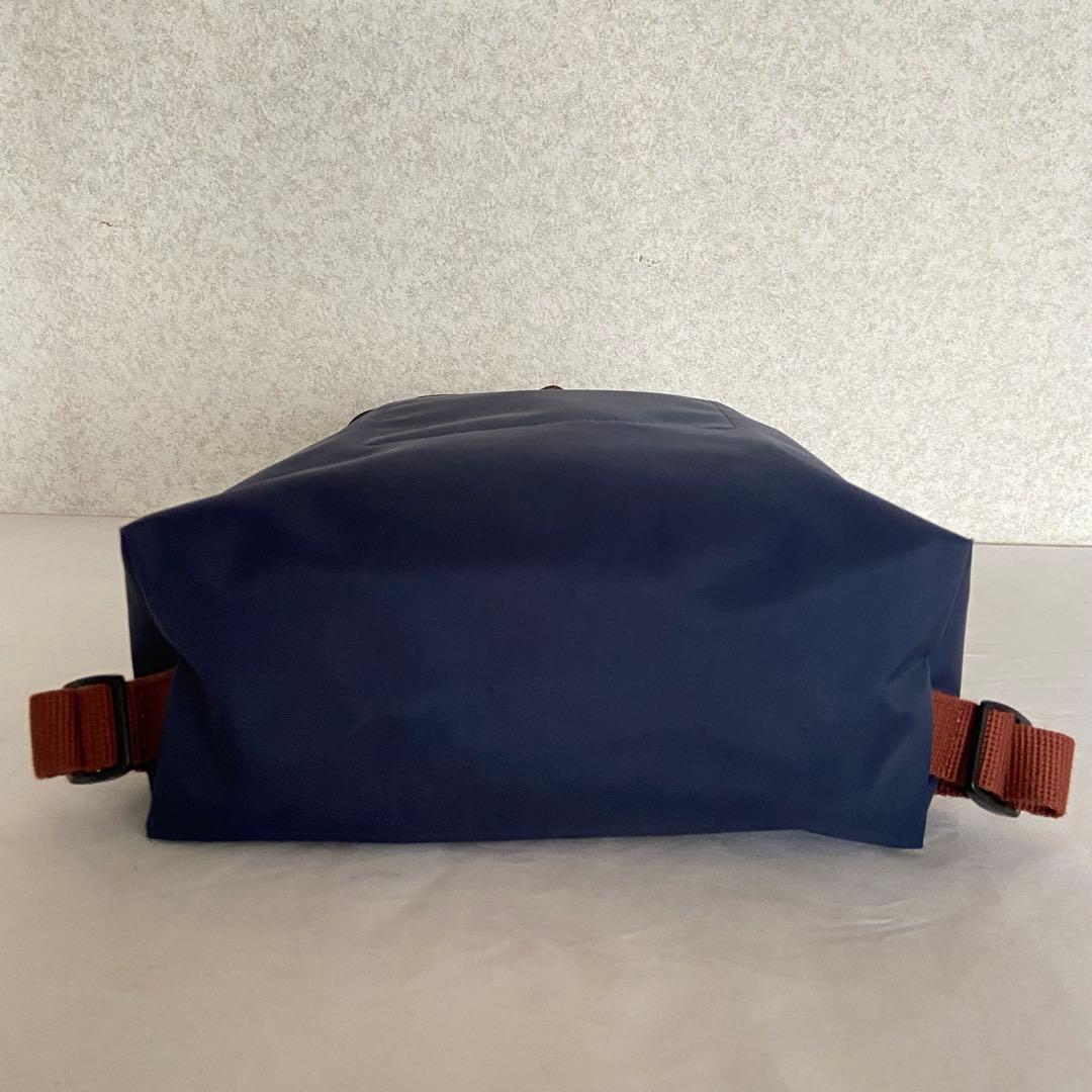 極美品✨Longchamp ロンシャン プリアージュ リュック ネイビー