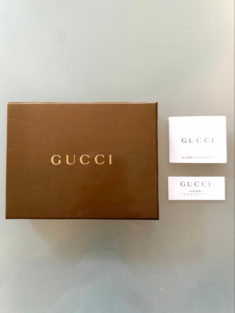 GUCCI 美品 グッチ L字ファスナー コンパクト財布