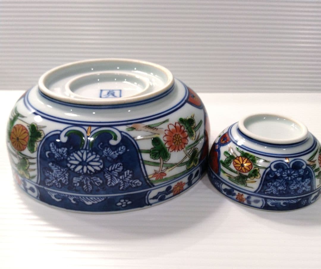 有田焼 古伊万里 金彩 色絵 色錦 染錦 中鉢 小鉢 盛鉢 多用鉢 和食器