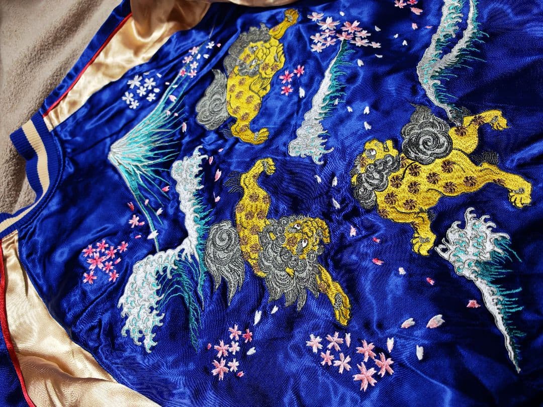 JAPANESQUE 2面用 美品 未使用近 日本限定 スカジャン unisex