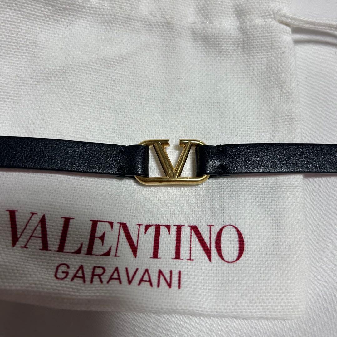 VALENTINO ヴァレンティノ レザーブレスレット バングル