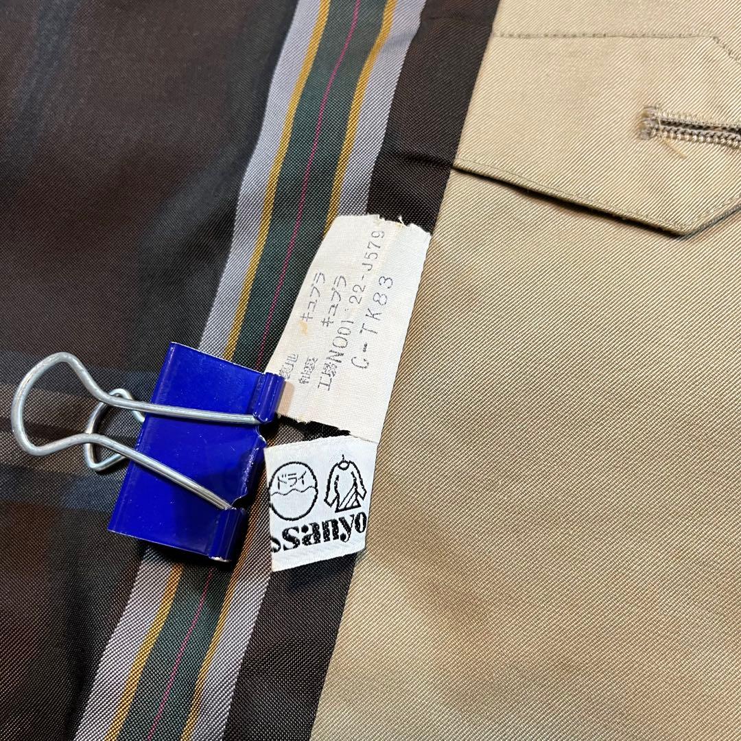 redlands バーバリー　トレンチコート　メンズL ベージュ　サンヨー