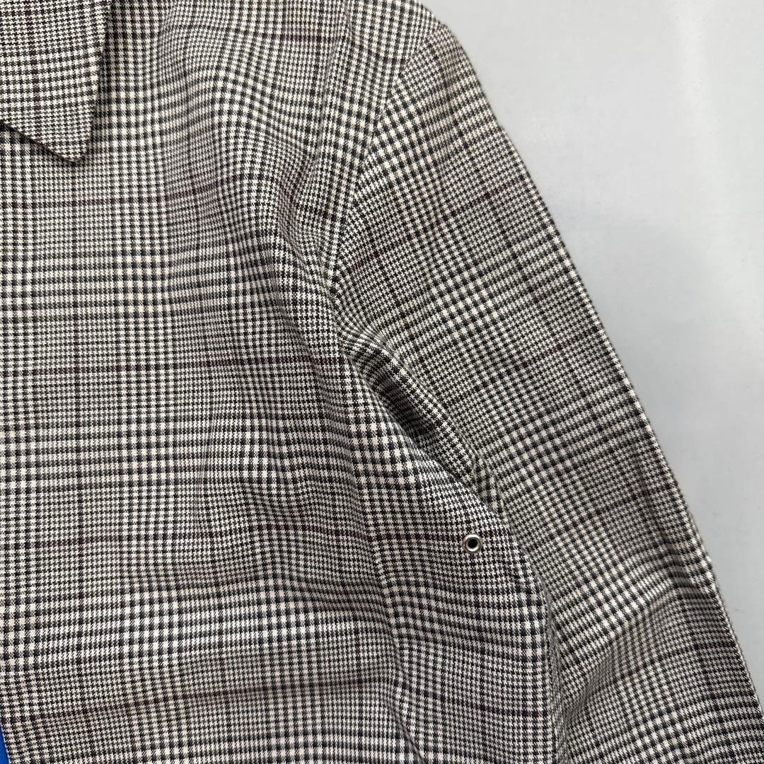 MISTER GENTLEMAN チェック ステンカラーコート