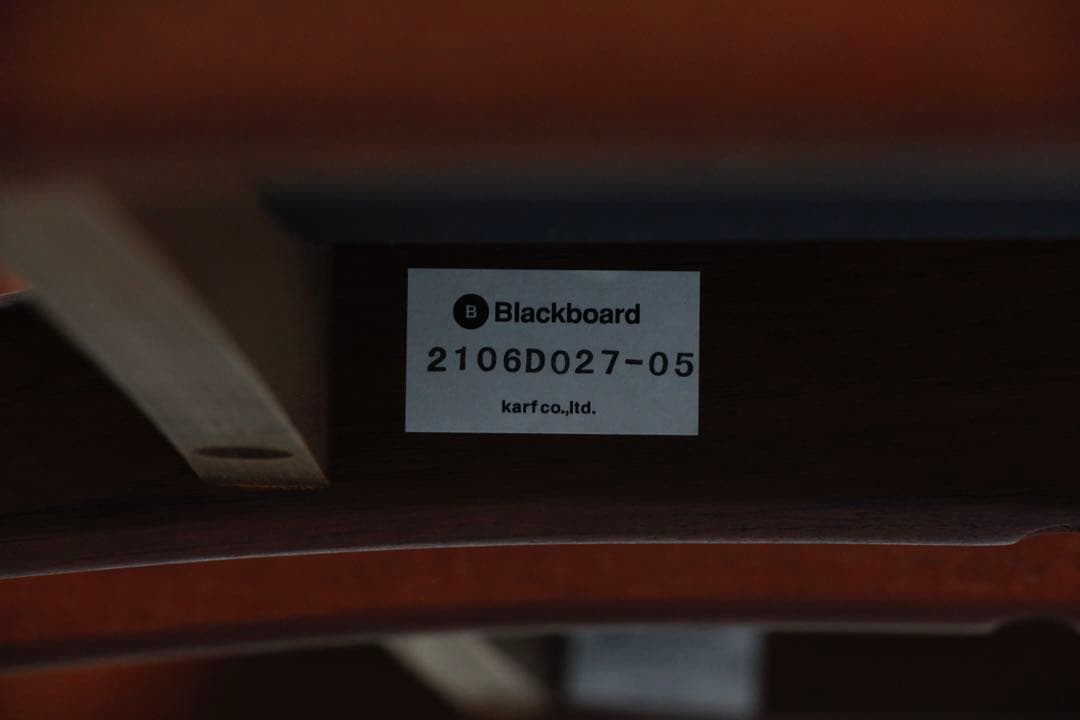 【展示極美品】Karf Black board ブラックボード取扱 2脚セット