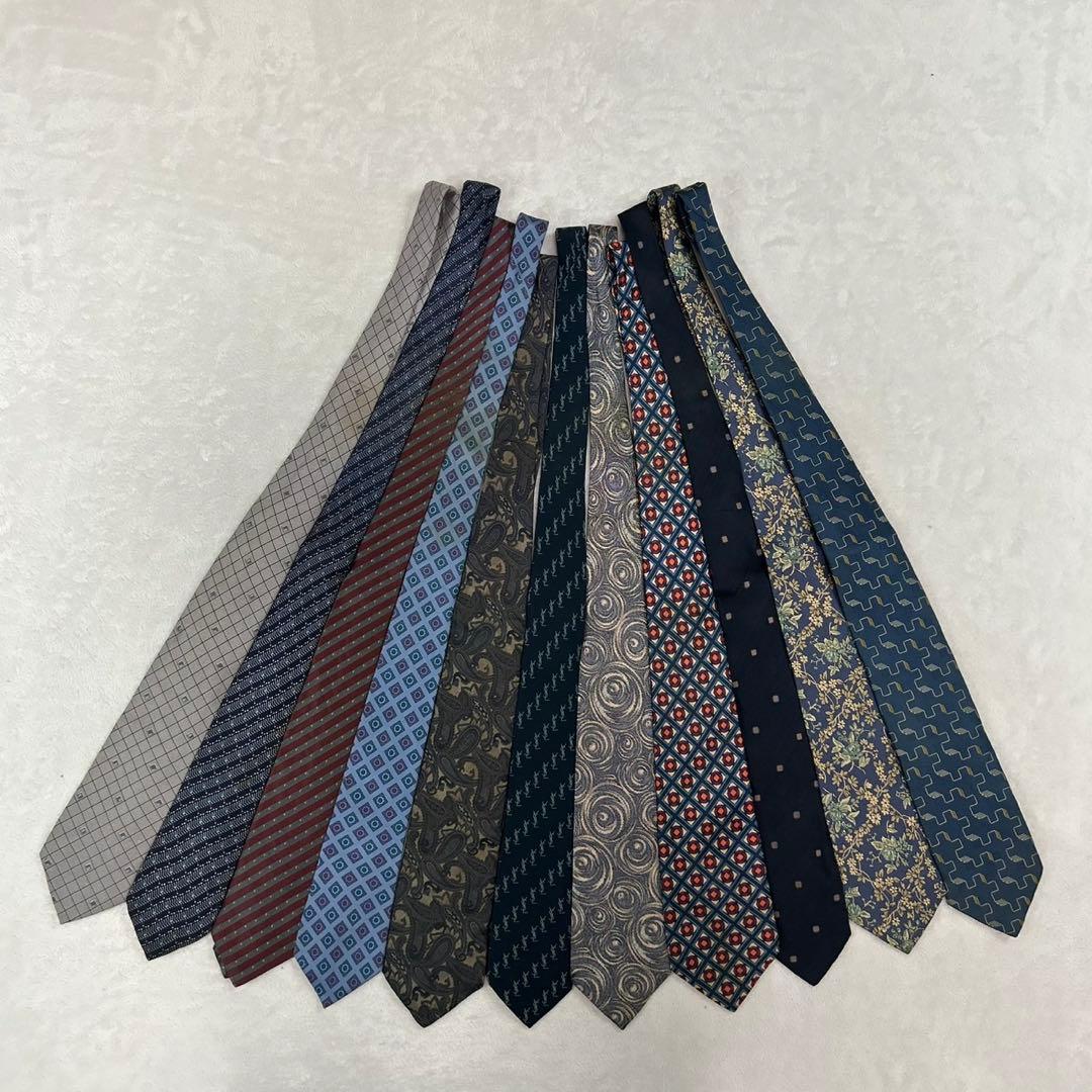 NM40 イヴサンローラン 11本 セット まとめ売り ネクタイ メンズ