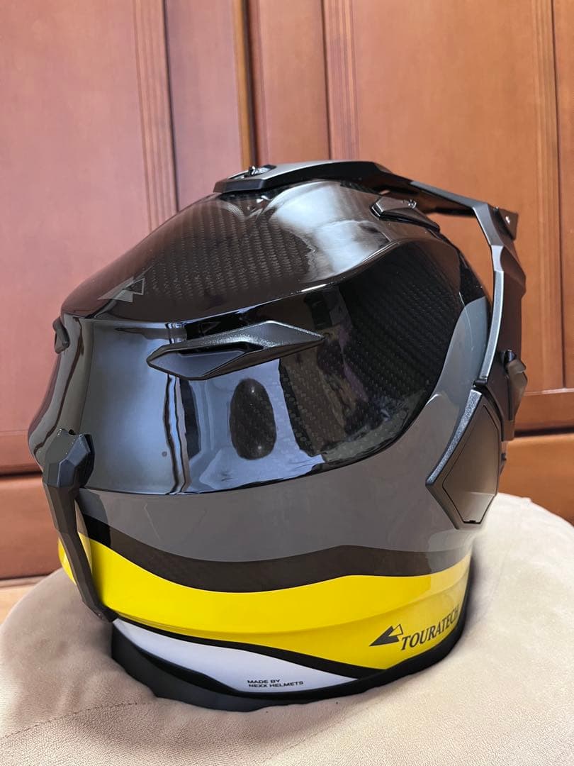★TOURATECH Aventuro Carbon2 黒/黄 サイズL