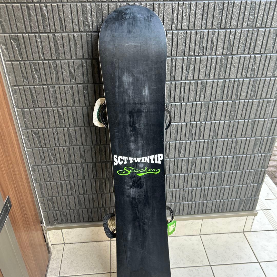 SCT TWIN TIP スノーボード ターコイズバインディング