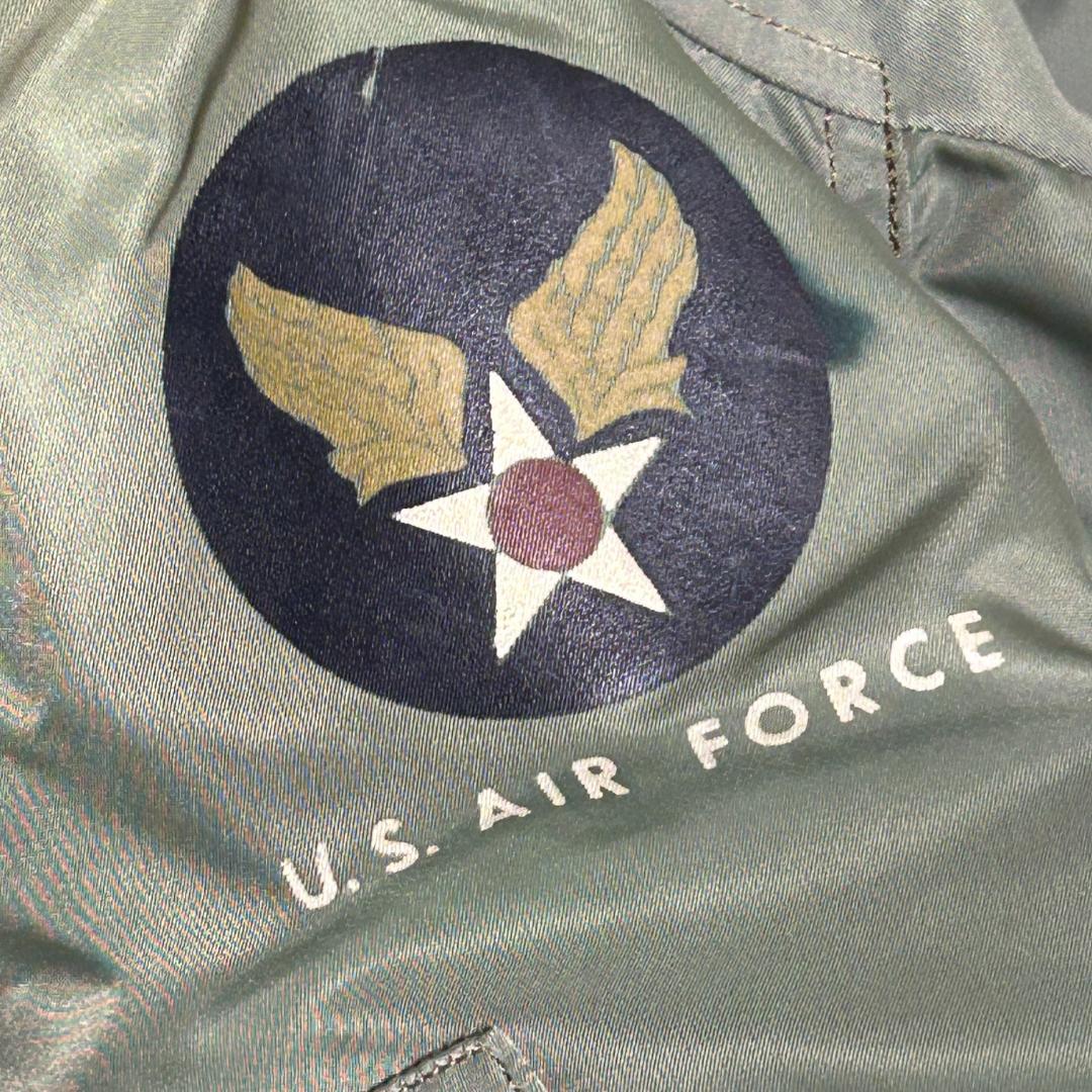 希少　初期M品番　バズリクソンズ　B-15D　MOD　ワッペンフライトジャケット