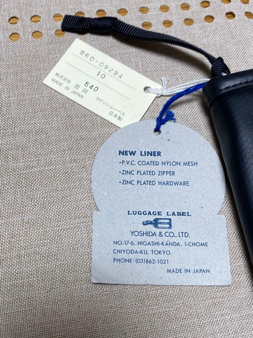 LUGGAGE LABEL ラゲッジレーベル長財布ブラック吉田カバン