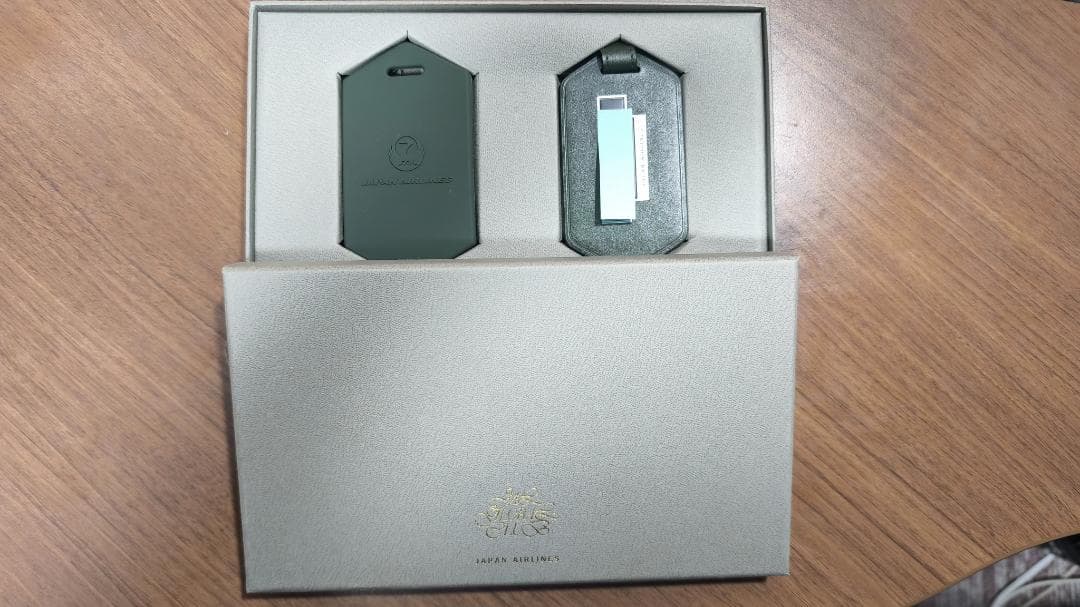 JAL JGC 亀タグ・緑！【新品未使用】箱付き