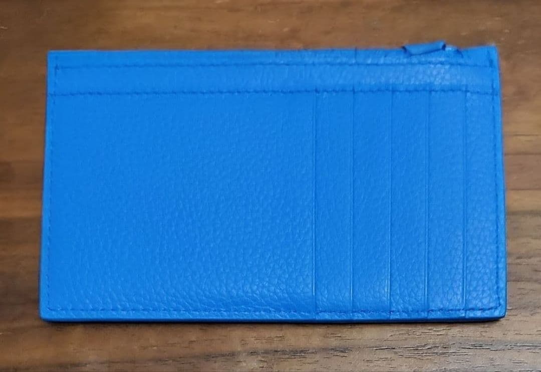 バレンシアガ　新品　メンズ　フラグメントケース(ブルー)