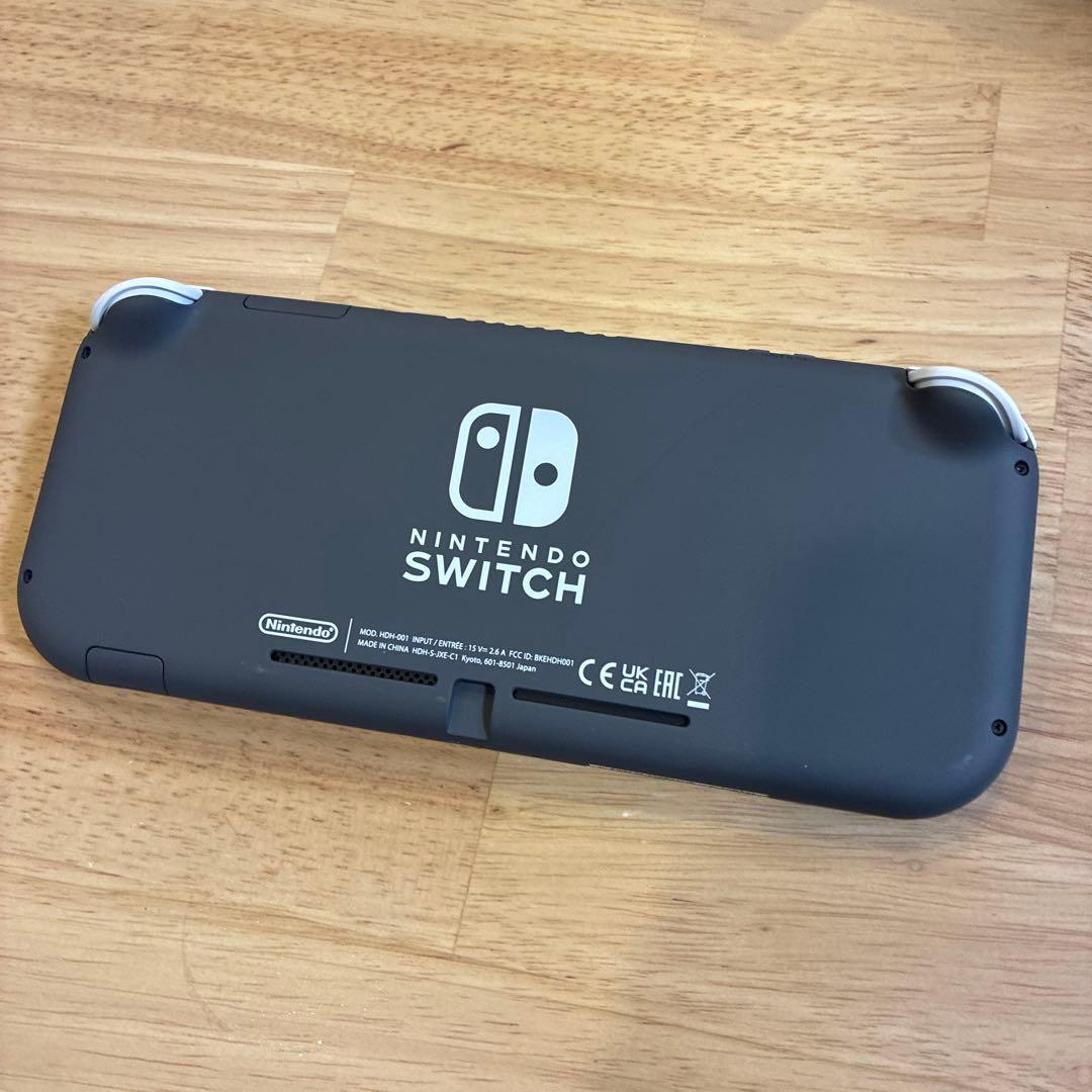 美品 Nintendo Switch Lite グレー 任天堂 スイッチ ライト
