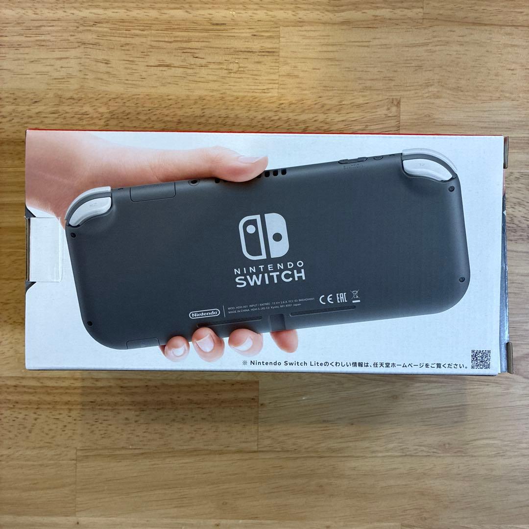 美品 Nintendo Switch Lite グレー 任天堂 スイッチ ライト