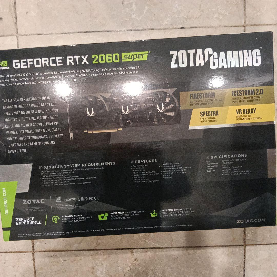 RTX2060 Super ファン3つ付きのレア品