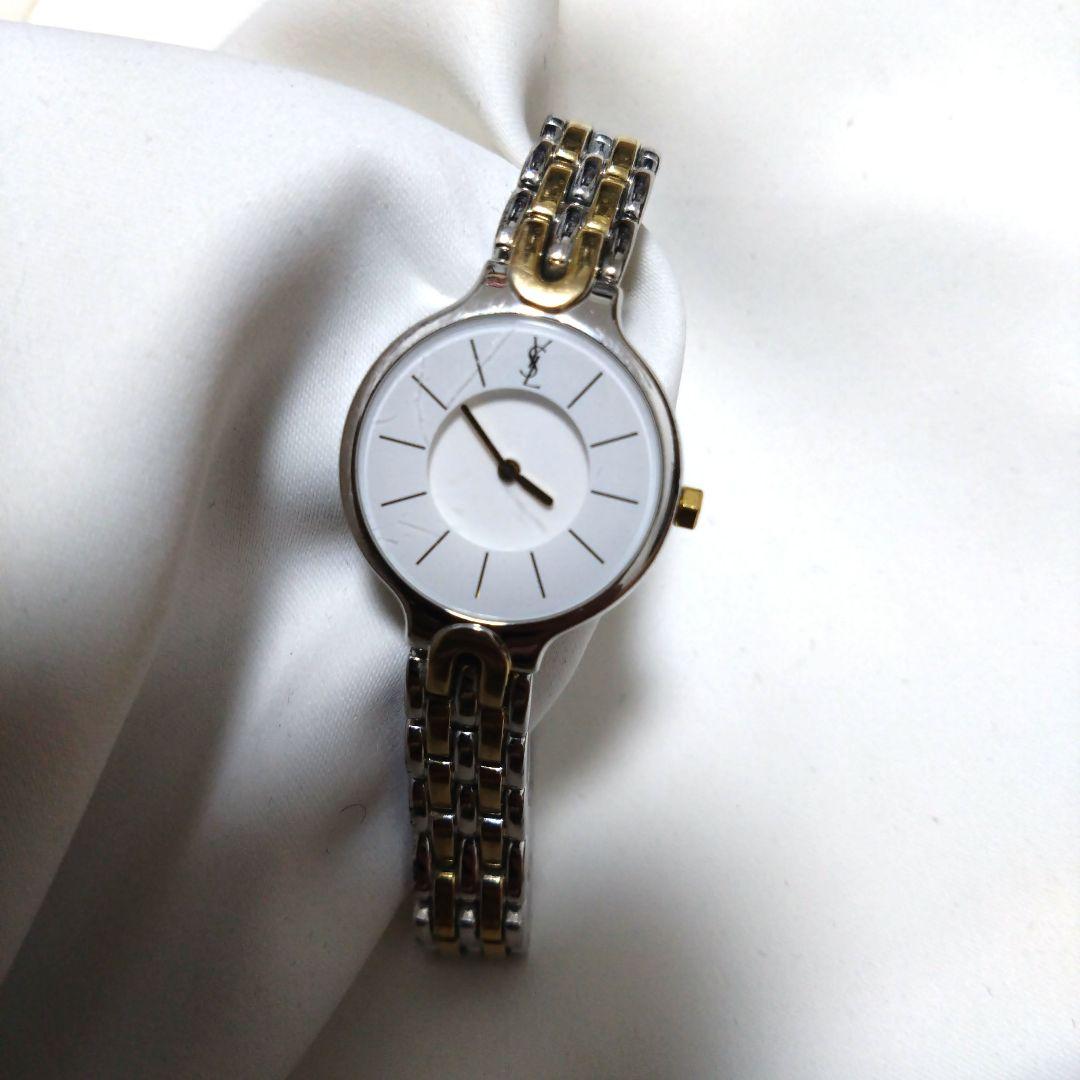 希少　イヴ・サンローラン　腕時計　新品電池