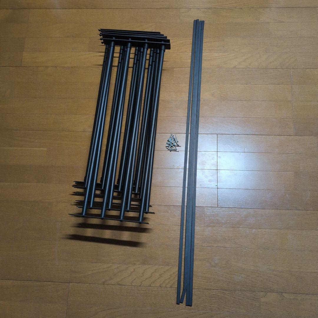 【訳あり】平安伸銅工業 LABRICO 伸縮ラック＆シェルフレール