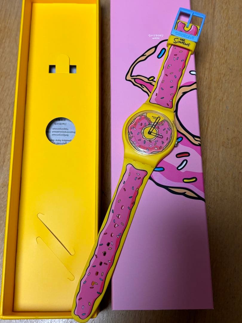 スウォッチ×シンプソンズ SECONDS OF SWEETNESS