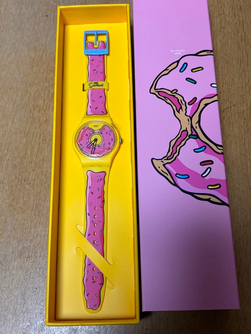 スウォッチ×シンプソンズ SECONDS OF SWEETNESS