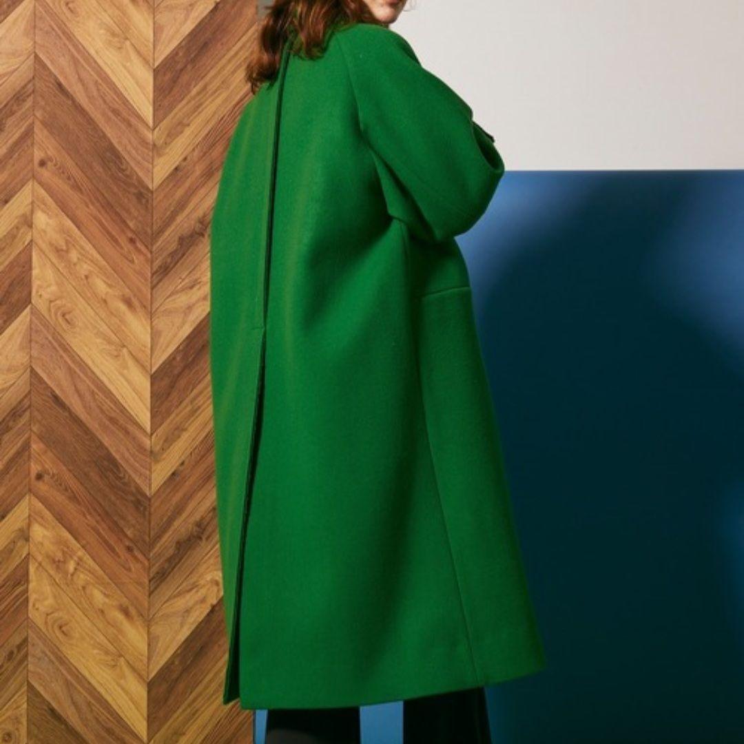 メゾンスペシャル スーパー140 メルトンオーバーコート コート