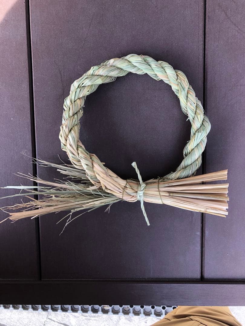 soleil　20個　しめ縄　リース　土台　三綯い