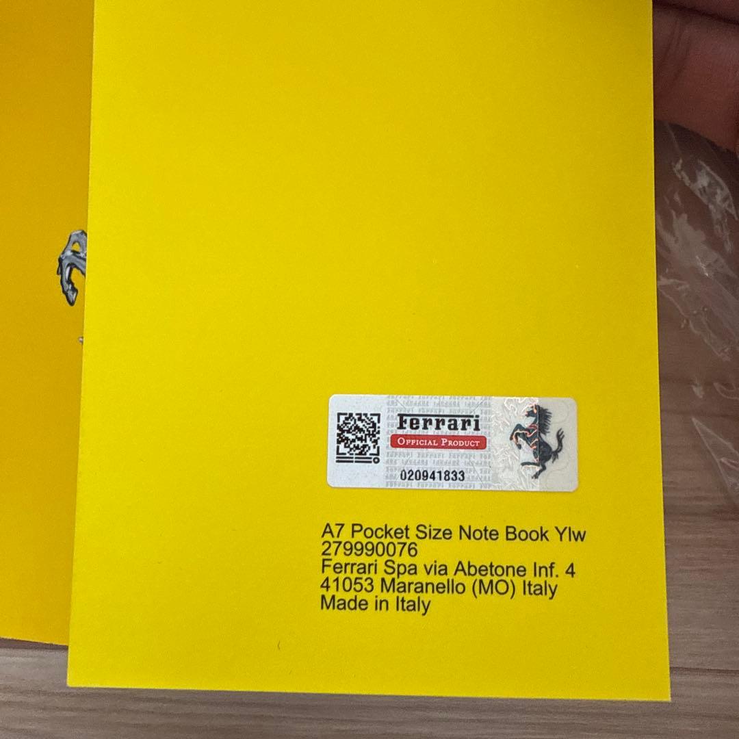 Ferrari フェラーリ　オフィシャルグッズ　納車時　セット