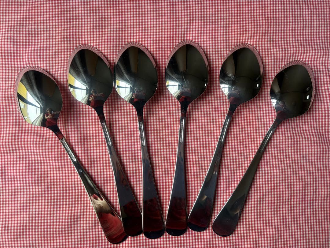 ヴィンテージ品 ONEIDACRAFTスプーン6本セット アメリカ軍 放出品
