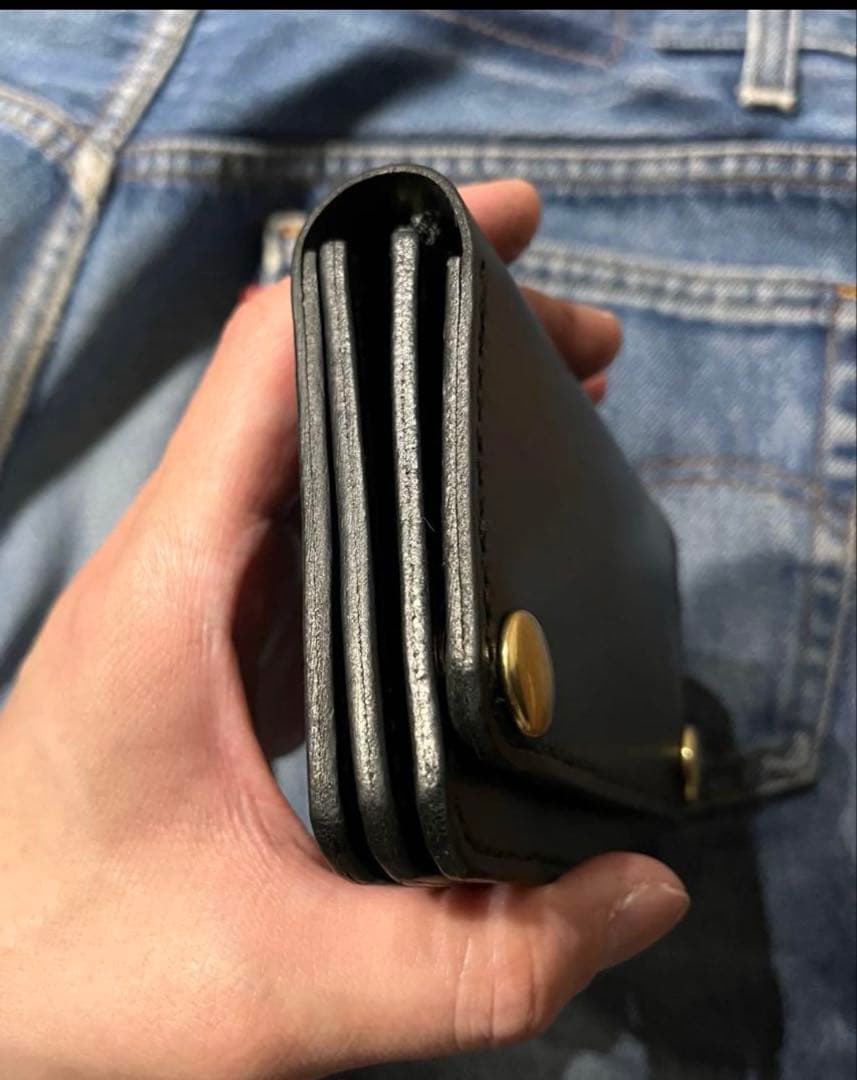 トラッカーウォレット　ショートサイズ　イタリアンレザー　ブルガロ