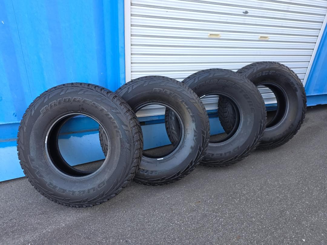新車外し　４本　ブリヂストン　225/95R16　ランドクルーザー ランクル70