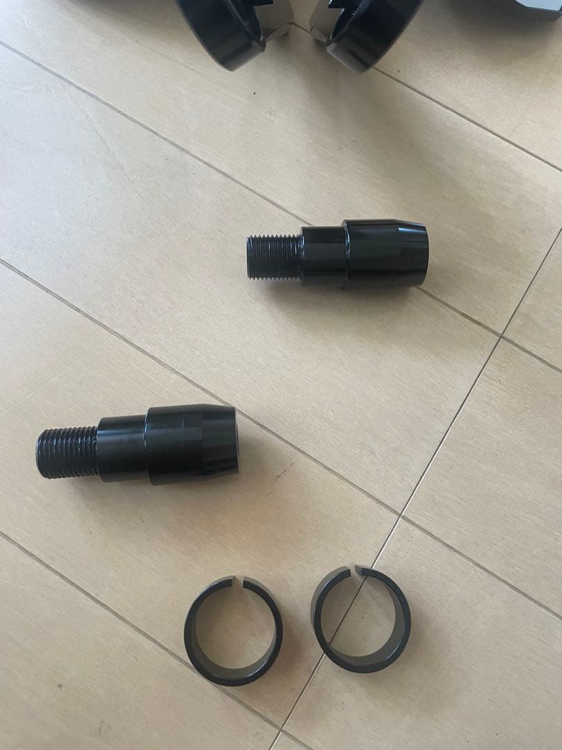 DAYTONA HIGHSIDER バーエンドミラー　左右セットキレイ！