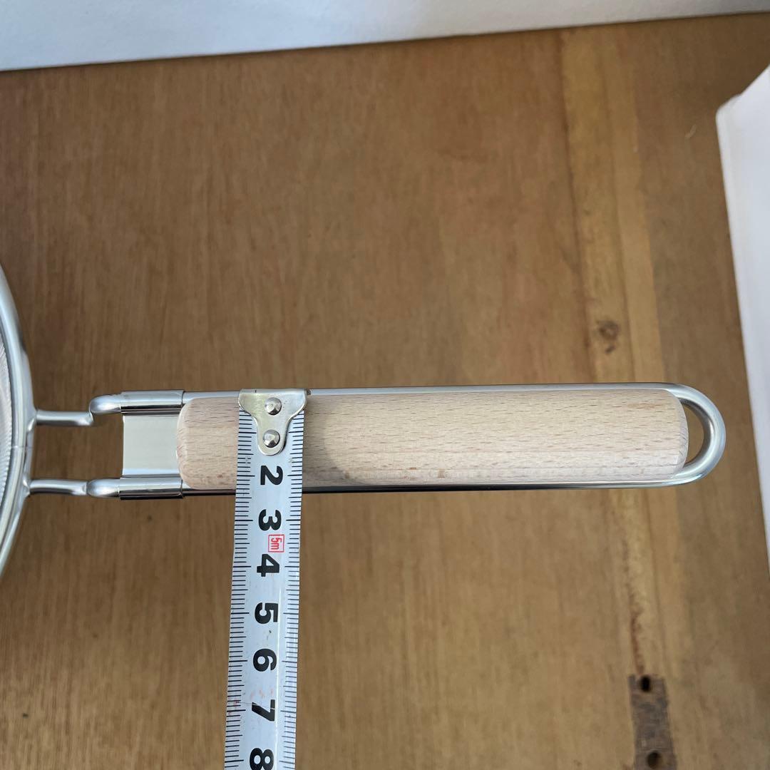 【新品/未使用】dancyu（ダンチュウ）木柄ザル付き 鍋セット 22㎝