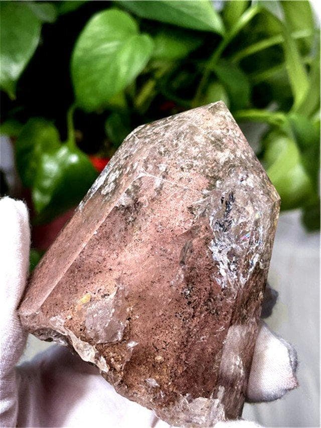 AAA級天然ガーデンクォーツ六角柱YT8P2/210P06A