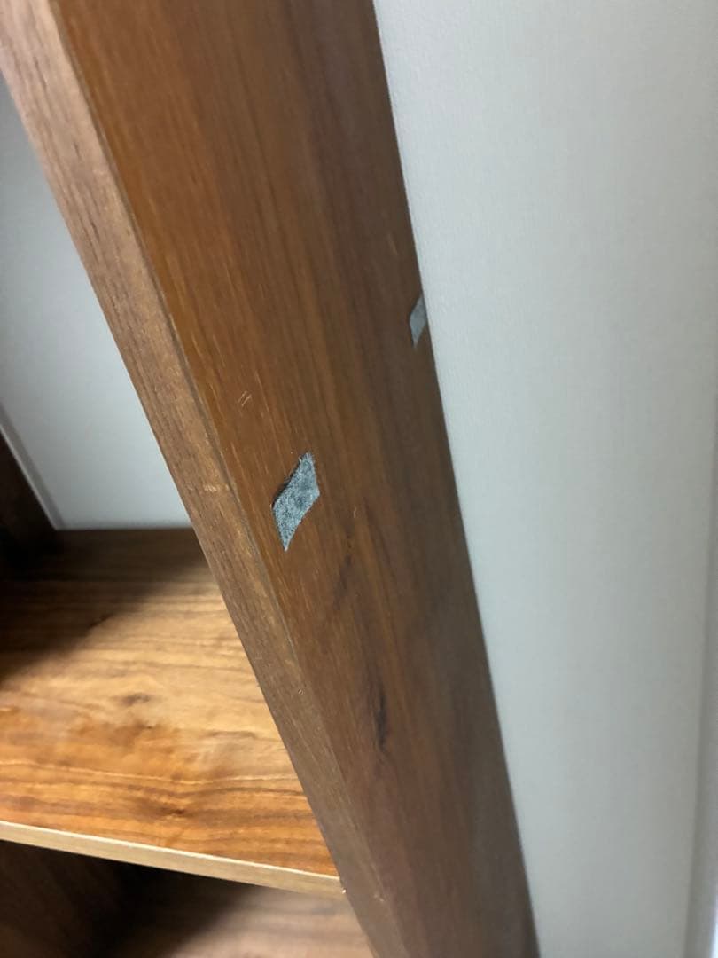 無印良品　スタッキングシェルフ　ウォールナット