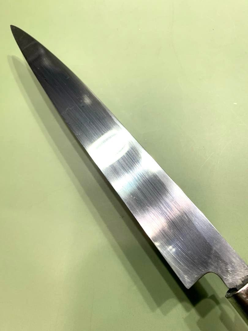 有次　柳刃包丁　刃渡り19.5cm