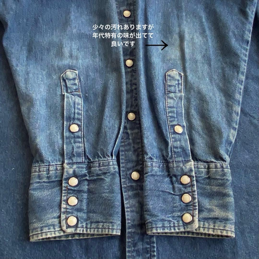 価格高騰　木村拓哉着　80年代　ラングラーウエスタンシャツ　wrangler