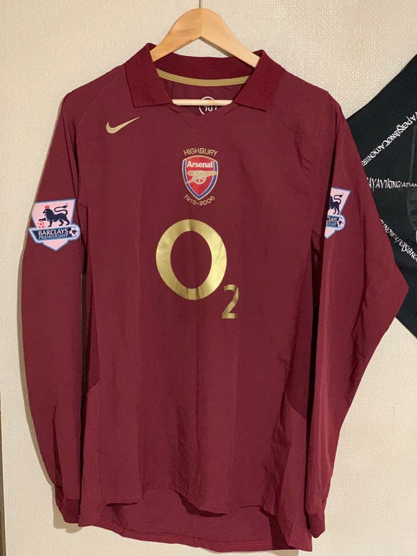 アーセナル Nike 長袖ジャージ XL ヘンリー 14