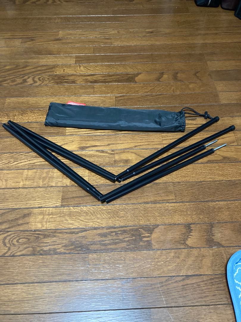 ともちん　コールマン　ツーリングドームLX　グランドシート　延長ポール