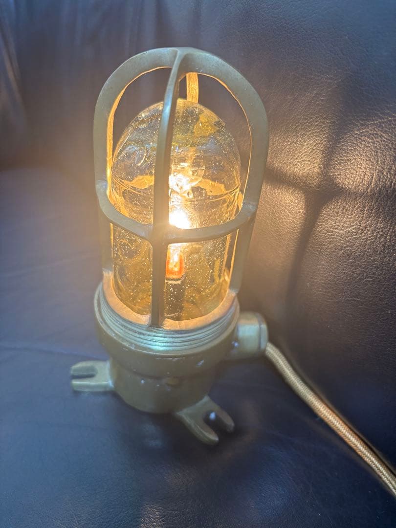 西洋 アンティーク 真鍮 船舶照明 マリンランプ