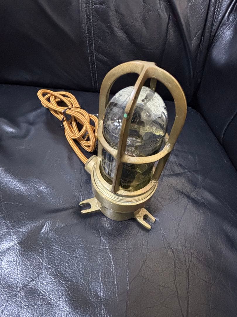 西洋 アンティーク 真鍮 船舶照明 マリンランプ