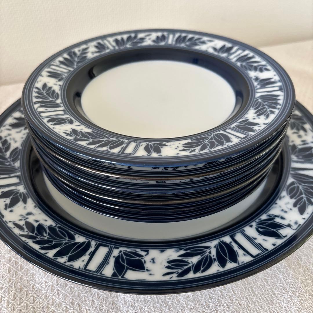 ダンスク(DANSK) セイロン(CEYLON) 大皿1枚　中皿6枚