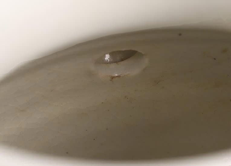 古美術 朝鮮古陶磁器 李朝 白磁 染付 水注 時代物 極上品 初だし品