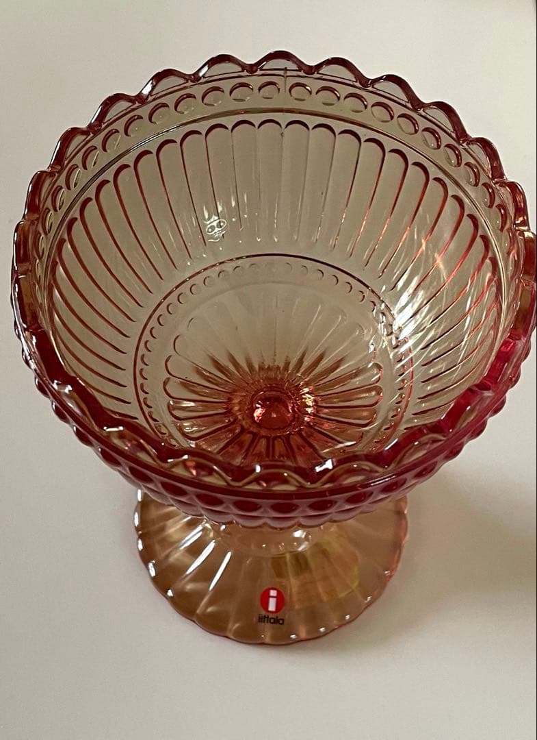 廃盤　未使用　イッタラ×マリメッコ マリボウル　ローズオリーブ　ラージ