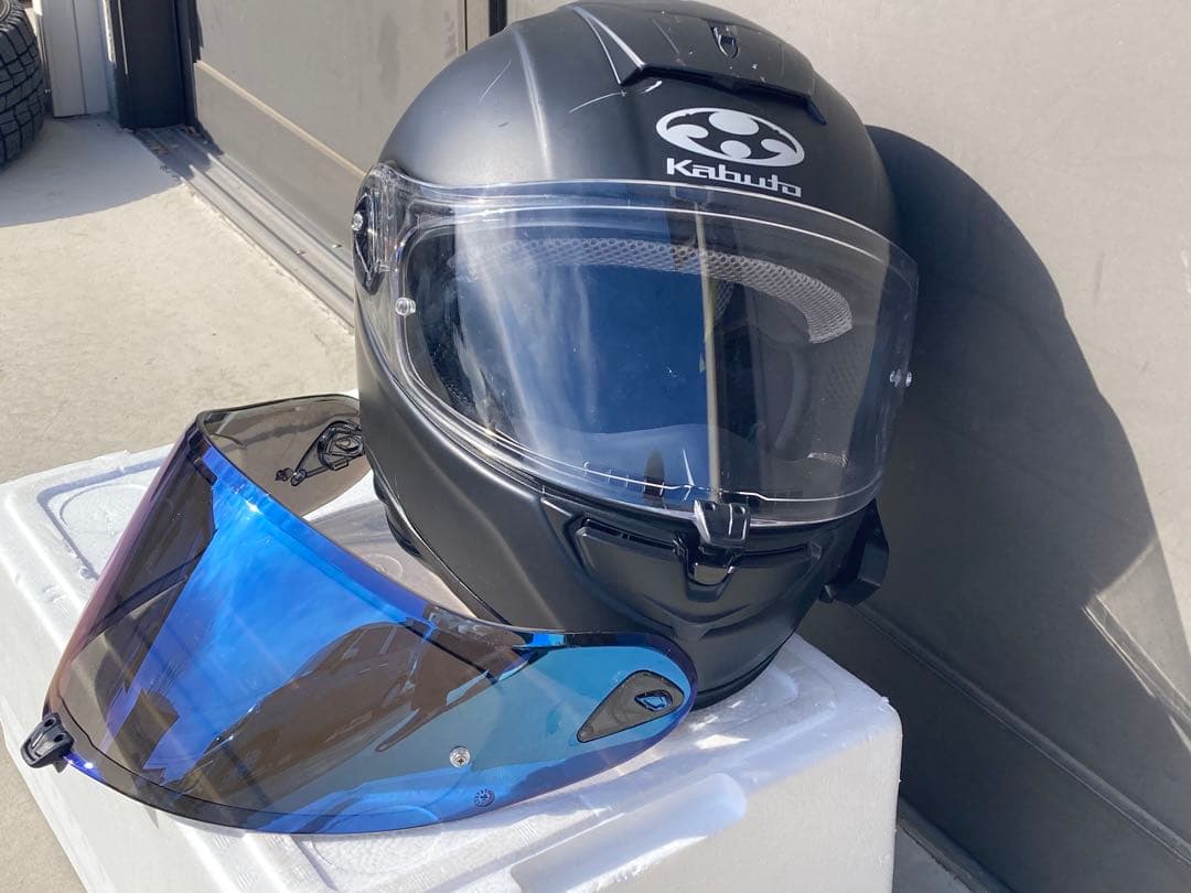 OGKカブト　エアロブレード5 ミラーシールド付き