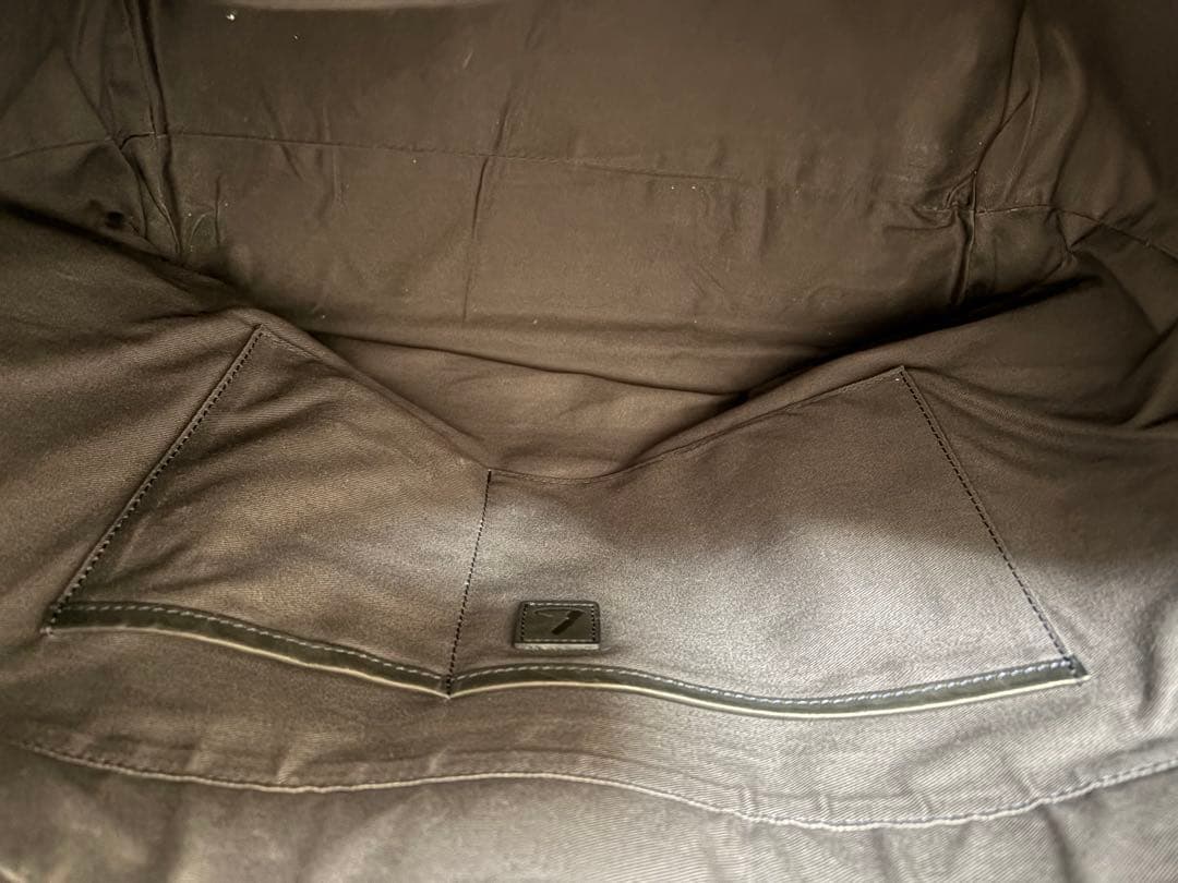 土屋鞄　ビークルラージストック　トート　ネイビー