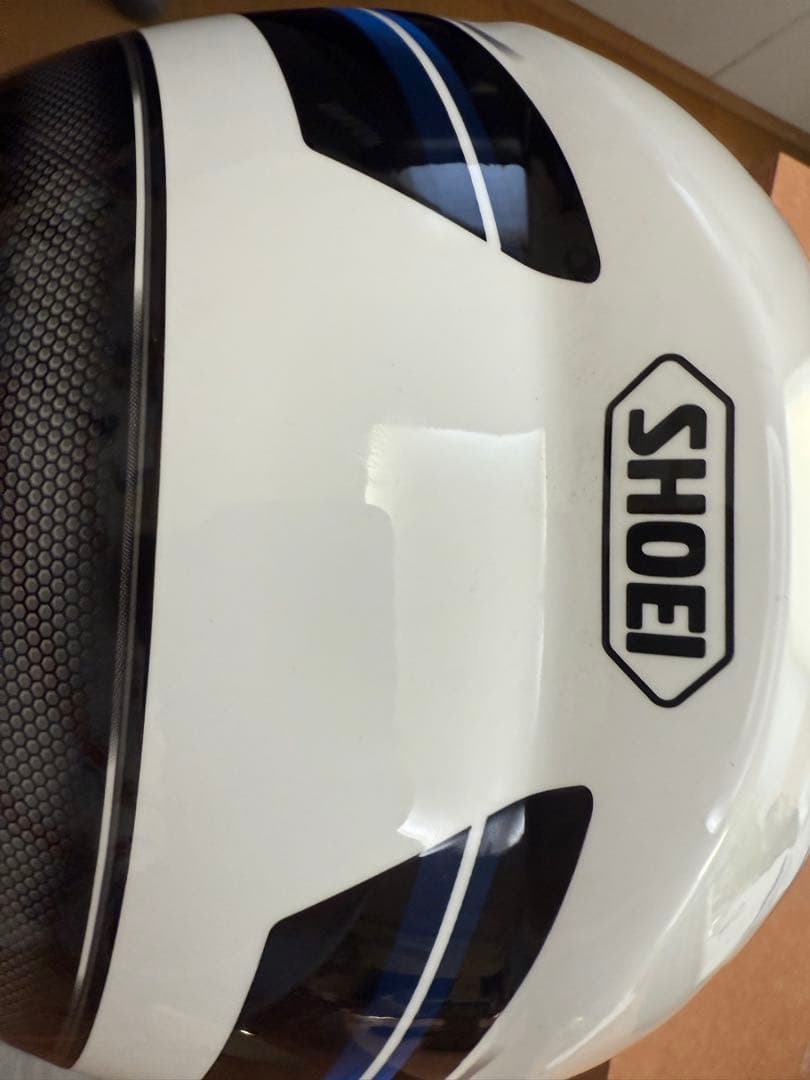 SHOEI フルフェイスヘルメット ブラック/ホワイト/ブルー　GT-Ａir