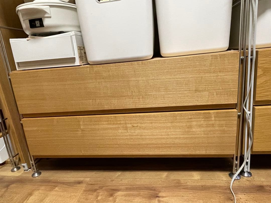 無印　スタッキングシェルフ　引き出し・ボックス