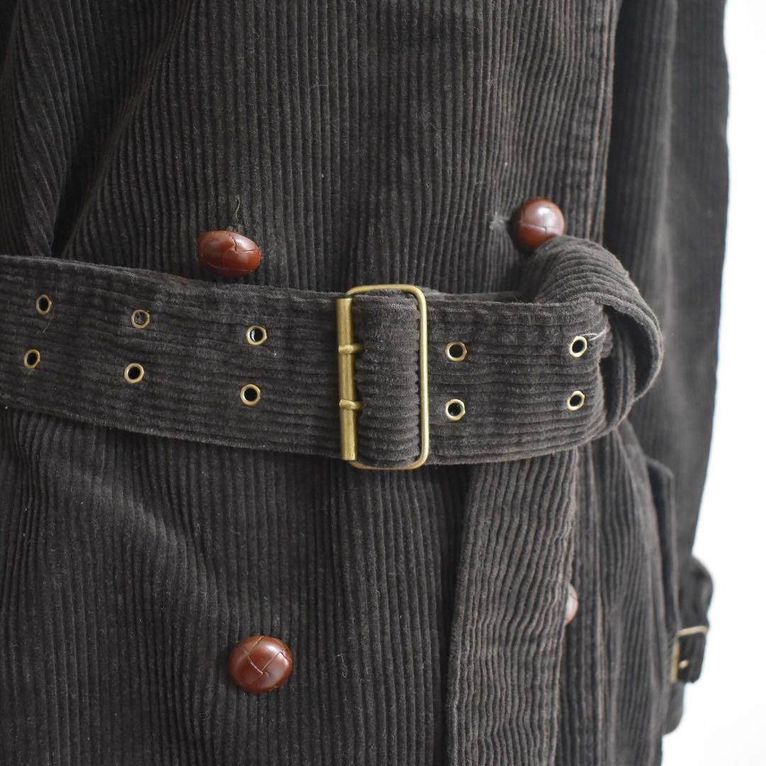 ビンテージRalphLauren ラルフローレン コーデュロイ トレンチコート